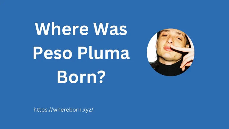 Where Was Peso Pluma Born?